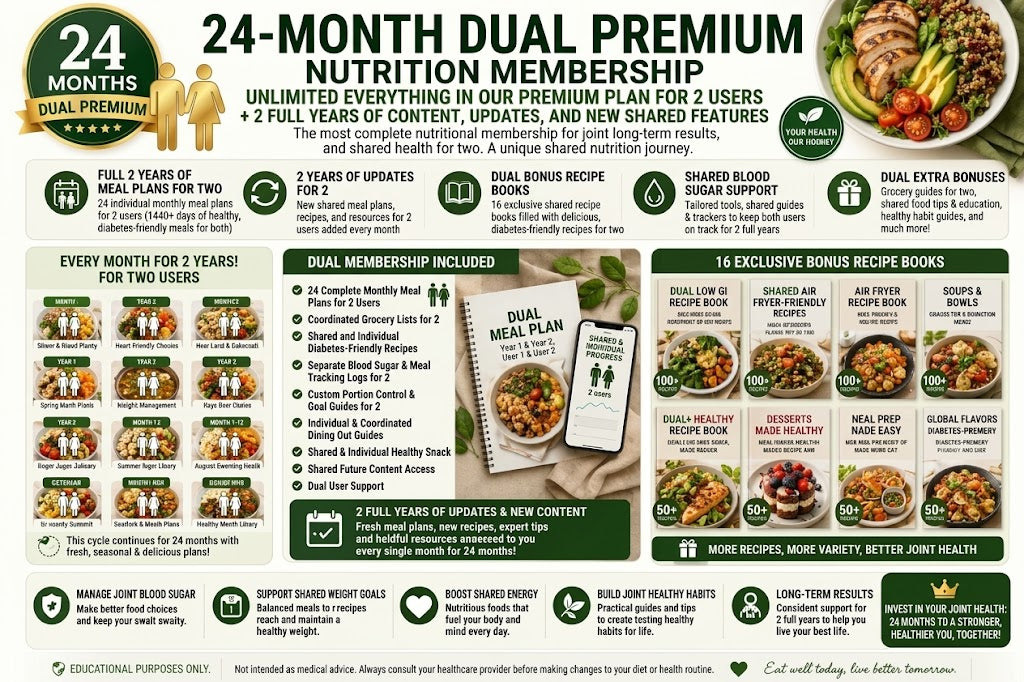 24-Month Dual Premium Nutrition Membership