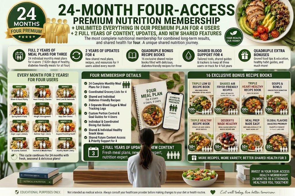 24-Month Four-Access Premium Nutrition Membership