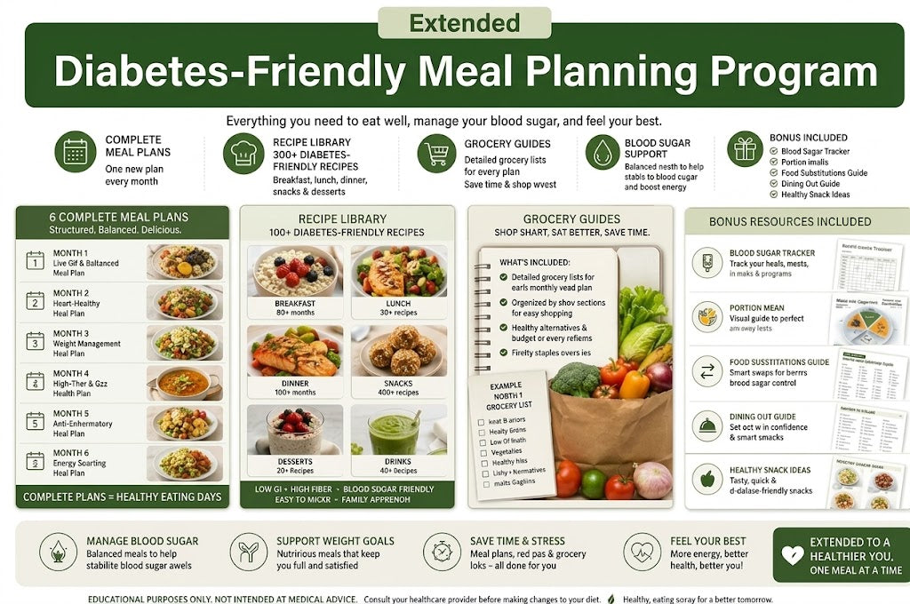 Extended Diabetes-Friendly Meal Planning Program
