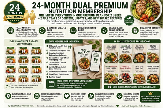24-Month Dual Premium Nutrition Membership
