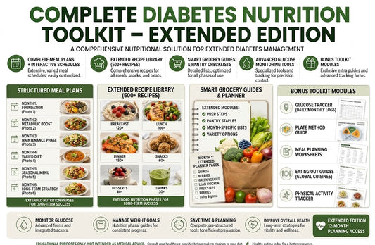 Complete Diabetes Nutrition Toolkit – Extended Edition
