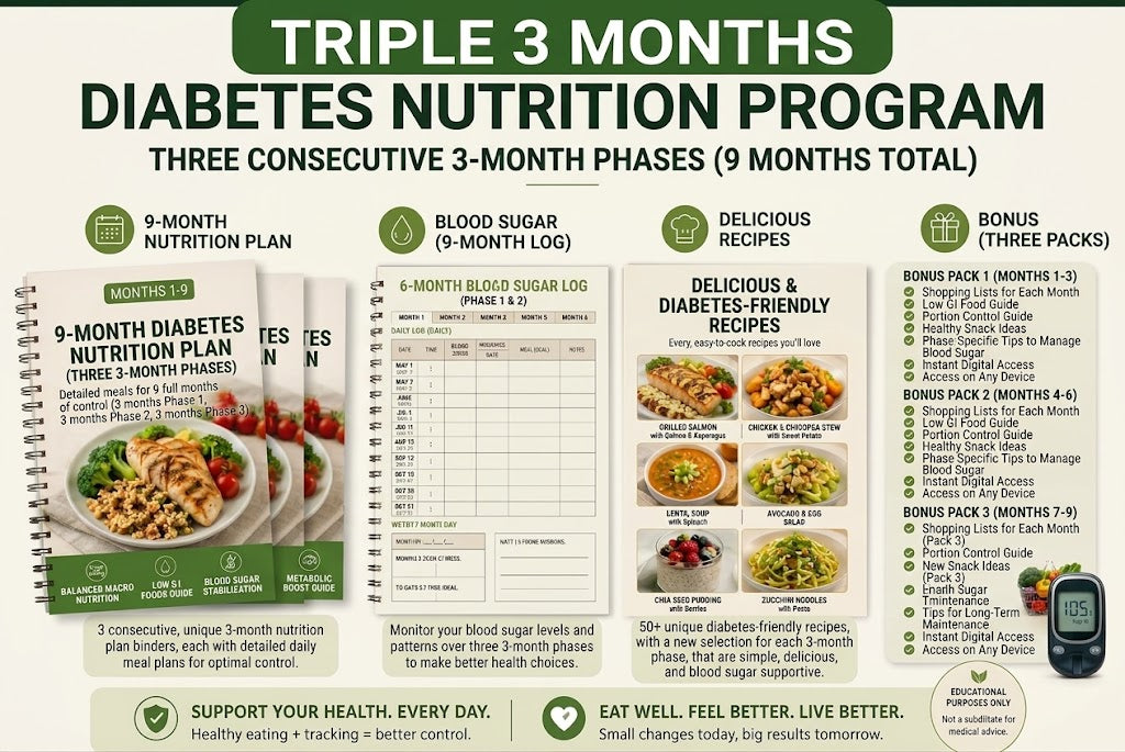 Triple 3 Months Diabetes Nutrition Program