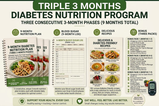 Triple 3 Months Diabetes Nutrition Program